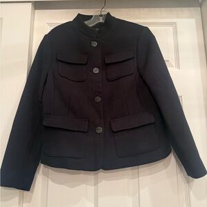 Ann Taylor Black Utility Jacket